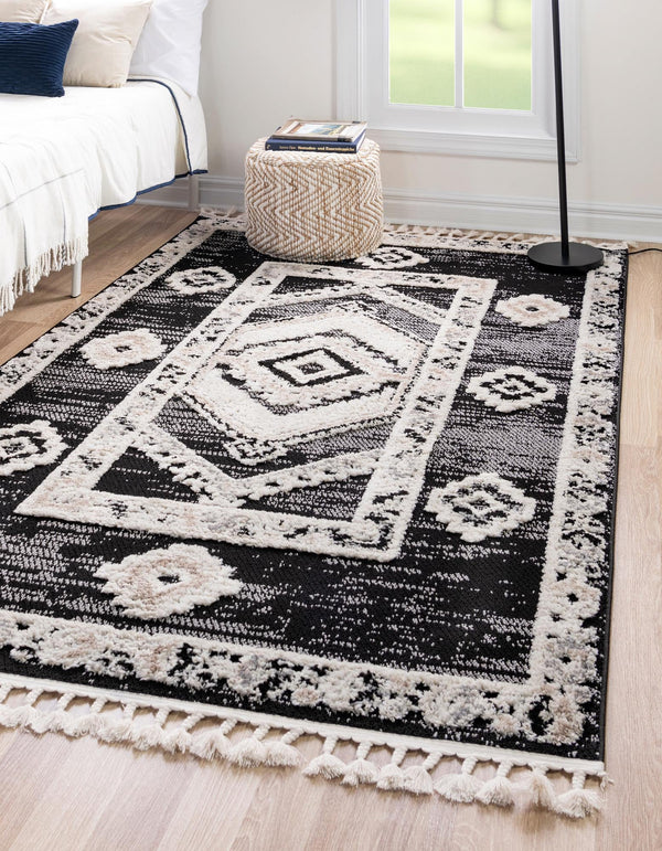 Navajo Sands Collection Area Rug -  MesaVerde Rectangle Fossil Gray  lifestyle 7