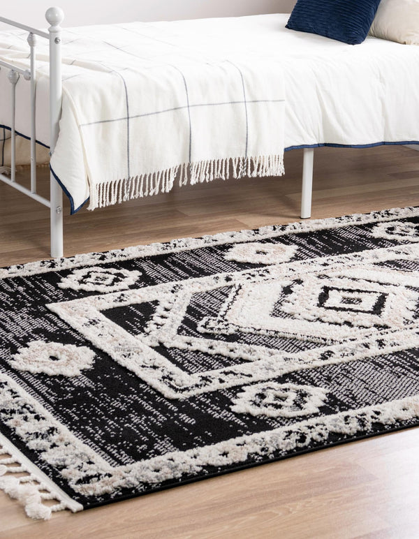 Navajo Sands Collection Area Rug -  MesaVerde Rectangle Fossil Gray  lifestyle 8