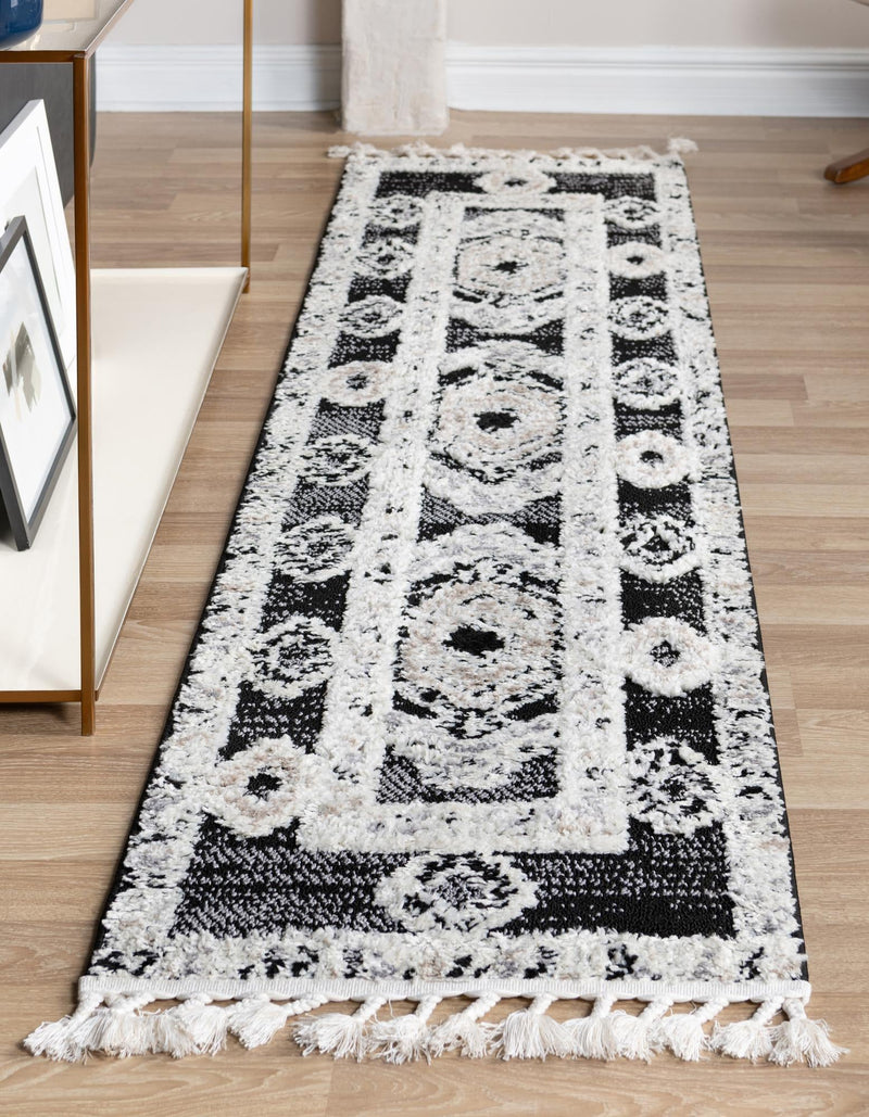Navajo Sands Collection Area Rug -  MesaVerde Runner Fossil Gray  lifestyle 40