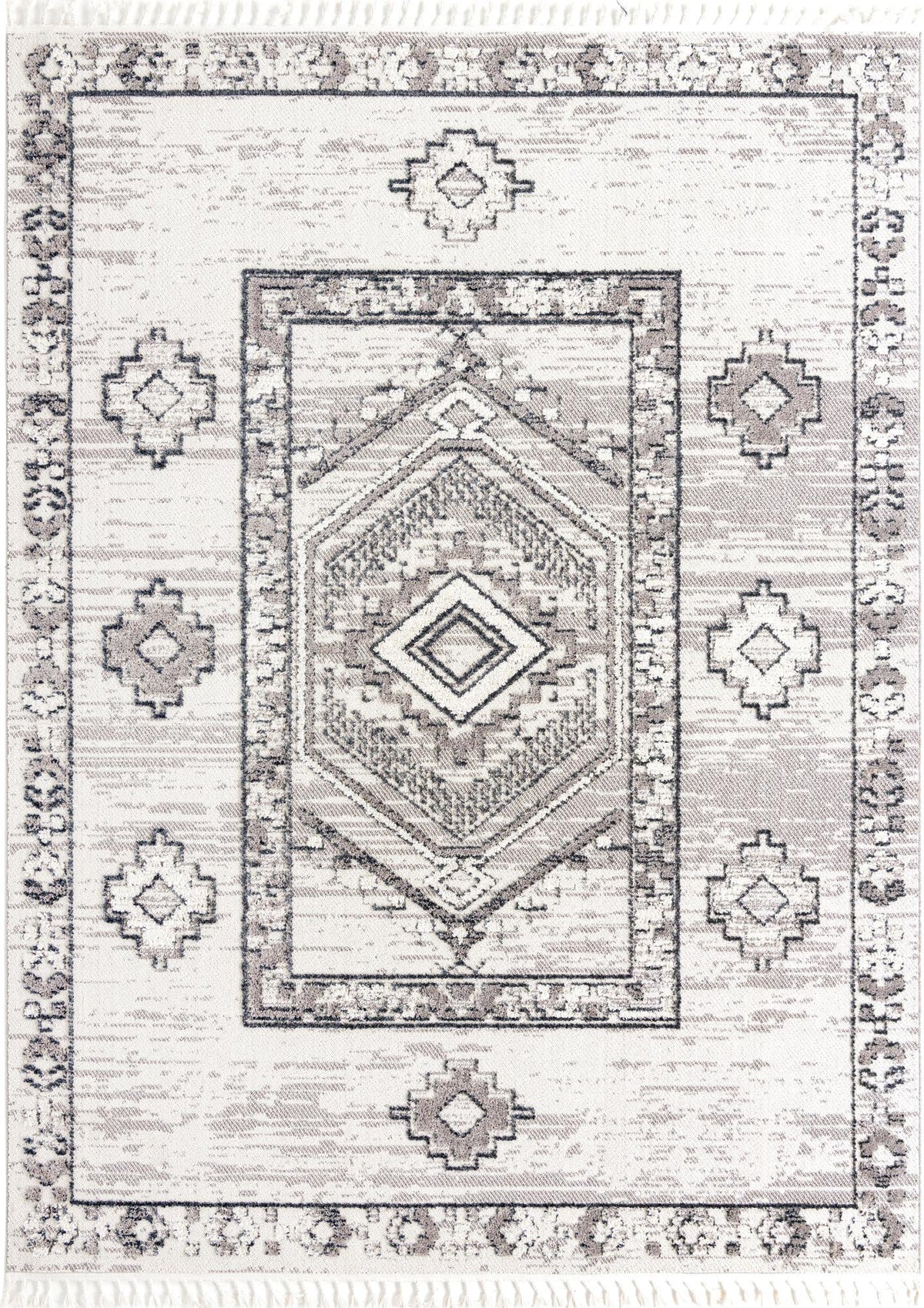Navajo Sands Collection Area Rug -  MesaVerde Rectangle Sand Main