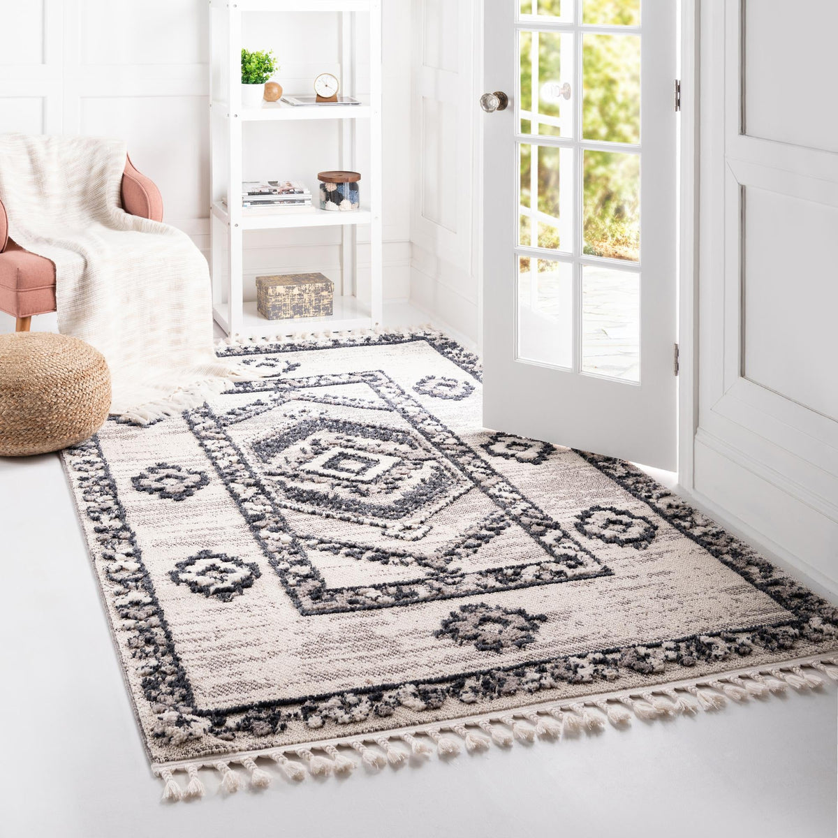 Navajo Sands Collection Area Rug -  MesaVerde Rectangle Sand  lifestyle 31