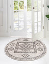 Navajo Sands Collection Area Rug -  MesaVerde Round Sand  lifestyle 38