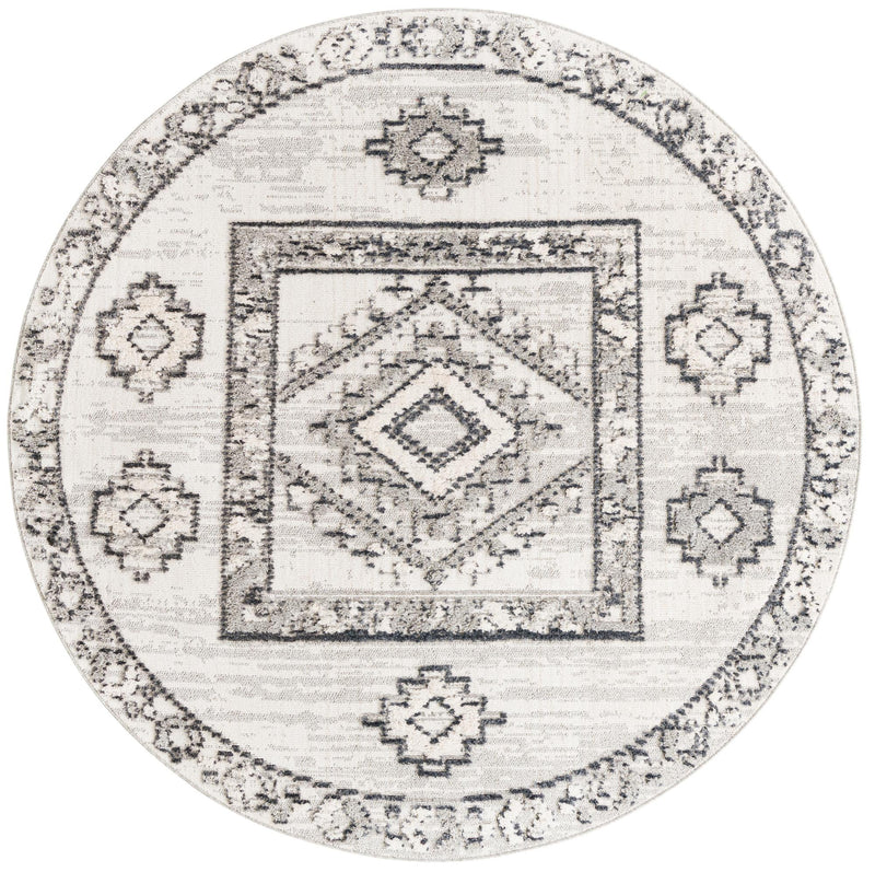 Navajo Sands Collection Area Rug -  MesaVerde Round Sand  lifestyle 35