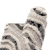 Navajo Sands Collection Area Rug -  CanyonDeChelly Rectangle Black and White  lifestyle 30