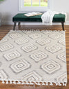 Navajo Sands Collection Area Rug -  CanyonDeChelly Rectangle Ivory  lifestyle 4