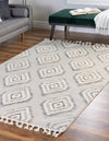 Navajo Sands Collection Area Rug -  CanyonDeChelly Rectangle Ivory  lifestyle 6