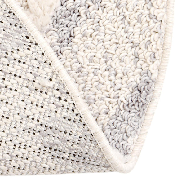 Navajo Sands Collection Area Rug -  CanyonDeChelly Round Ivory  lifestyle 62
