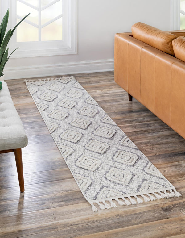 Navajo Sands Collection Area Rug -  CanyonDeChelly Runner Ivory  lifestyle 56