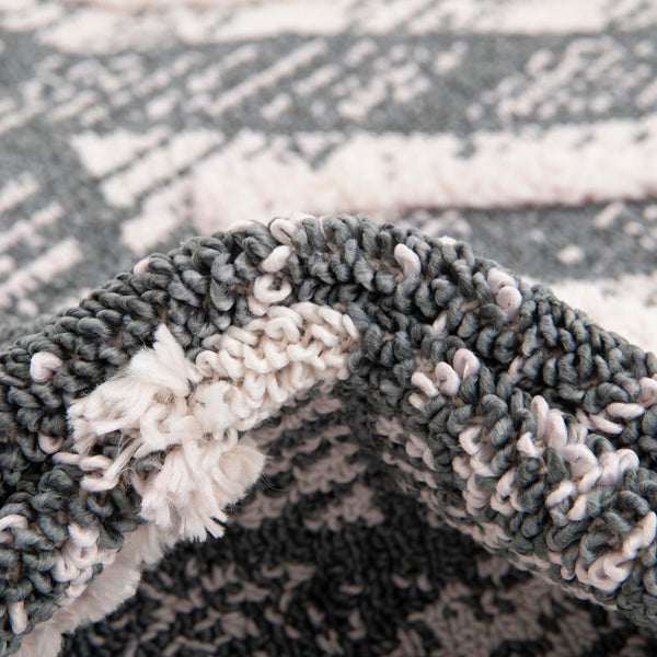 Navajo Sands Collection Area Rug -  CanyonDeChelly Rectangle Blue Gray  lifestyle 13