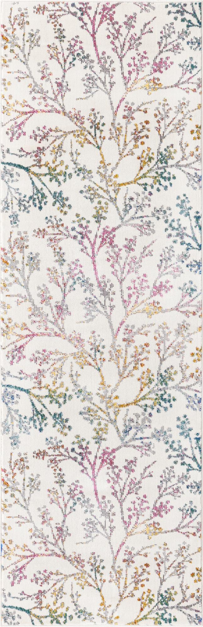 Meadow Breeze Collection Area Rug -  Sunbeam Runner Ivory  lifestyle 24