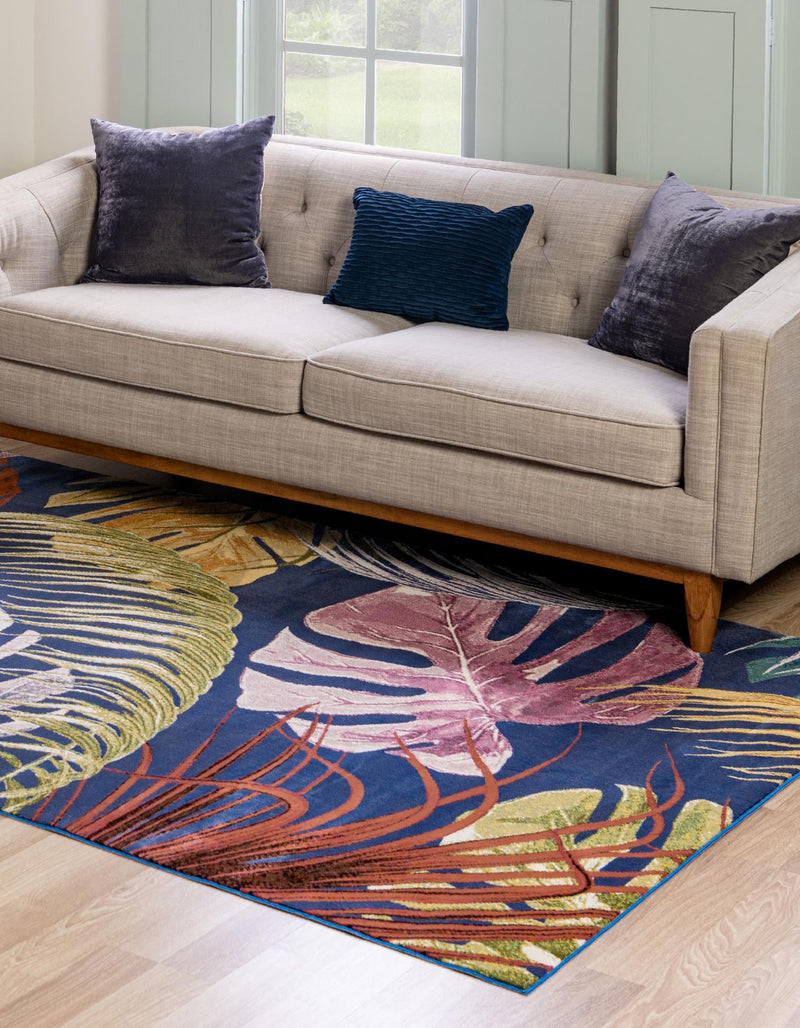 Meadow Breeze Collection Area Rug -  Clover Rectangle Multi  lifestyle 7