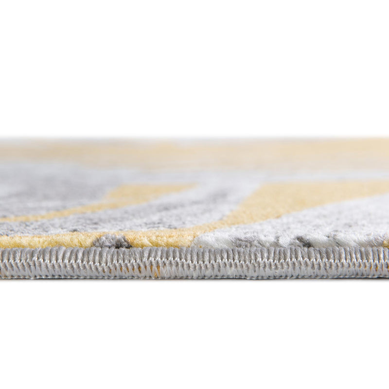Meadow Breeze Collection Area Rug -  Clover Rectangle Yellow  lifestyle 12