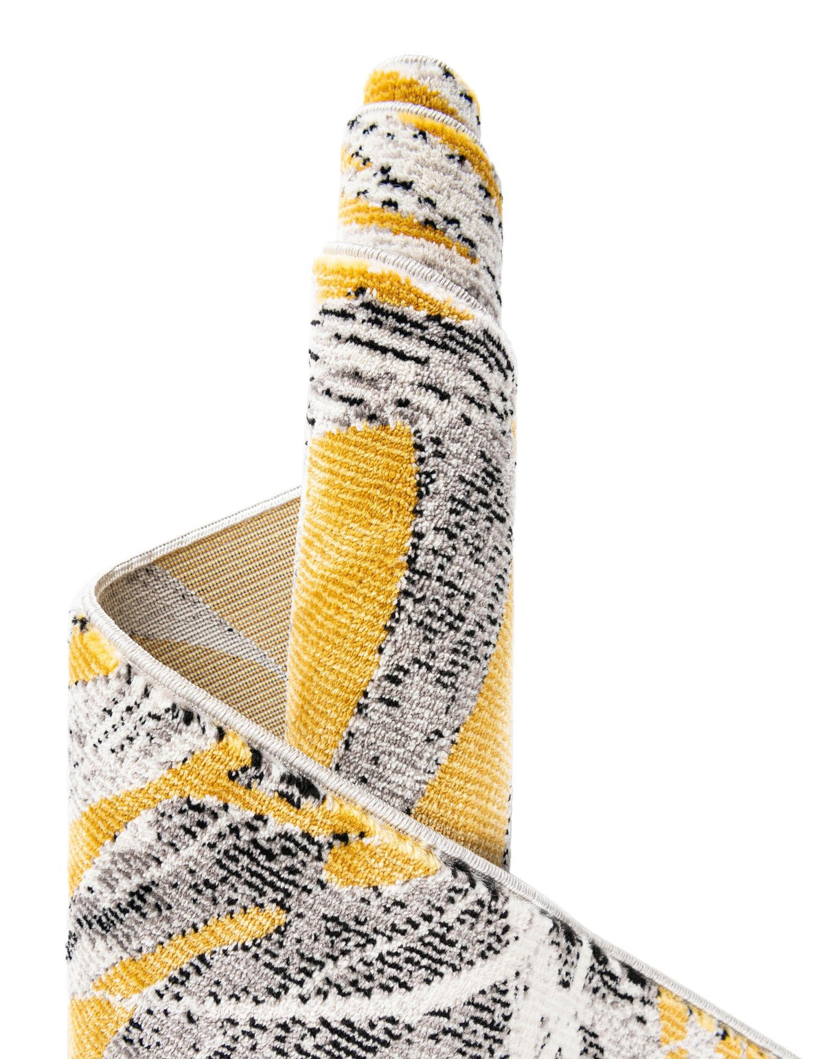 Meadow Breeze Collection Area Rug -  Clover Octagon Yellow  lifestyle 71