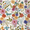 Meadow Breeze Collection Area Rug -  Petal Square Ivory  lifestyle 27