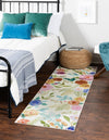 Meadow Breeze Collection Area Rug -  Petal Runner Ivory  lifestyle 39
