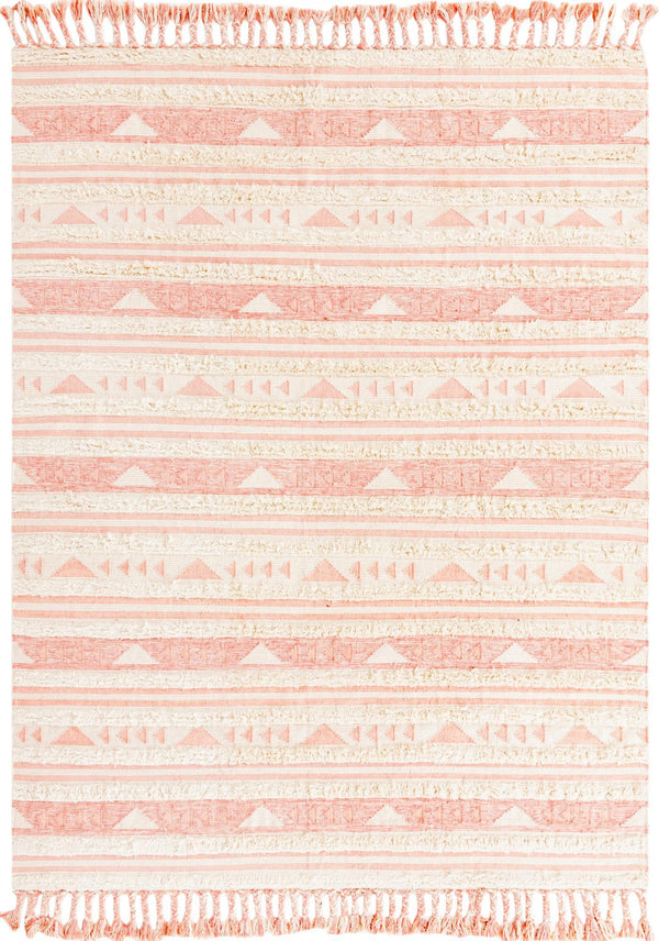 Sonoran Collection Area Rug - Montezuma Rectangle Baby Pink Main