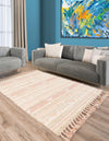 Sonoran Collection Area Rug - Montezuma Rectangle Baby Pink  lifestyle 7