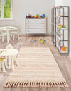 Sonoran Collection Area Rug - Montezuma Rectangle Baby Pink  lifestyle 27