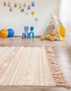 Sonoran Collection Area Rug - Montezuma Rectangle Baby Pink  lifestyle 42