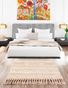 Sonoran Collection Area Rug - Montezuma Rectangle Baby Pink  lifestyle 47