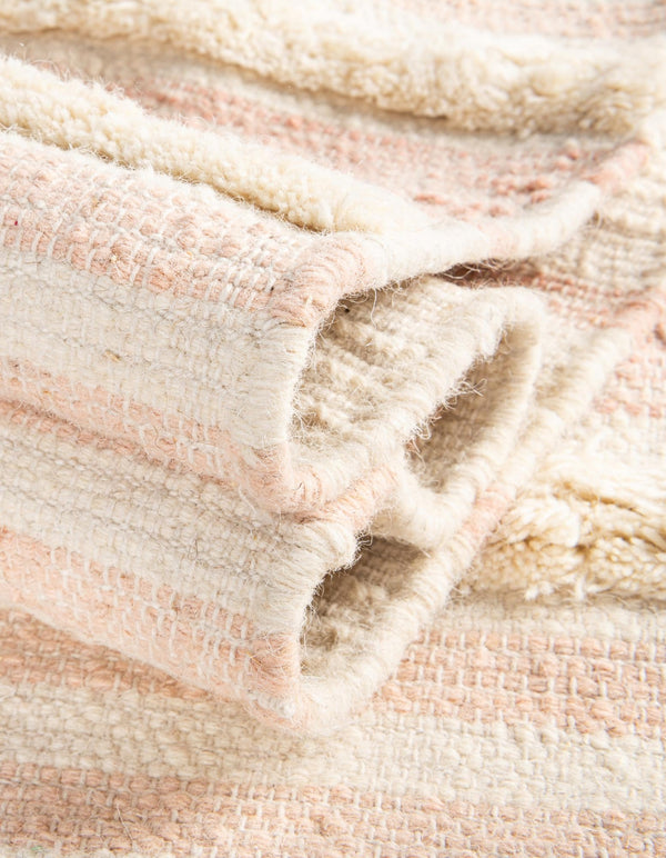 Sonoran Collection Area Rug - Montezuma Rectangle Baby Pink  lifestyle 93
