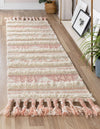 Sonoran Collection Area Rug - Montezuma Runner Baby Pink  lifestyle 103