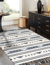 Sonoran Collection Area Rug - Montezuma Rectangle Navy Blue  lifestyle 48