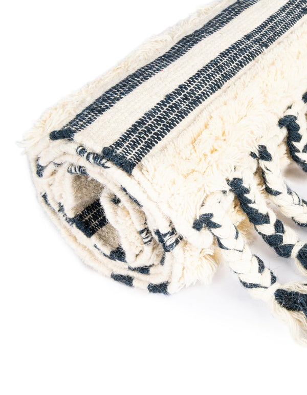 Sonoran Collection Area Rug - Montezuma Rectangle Navy Blue  lifestyle 89