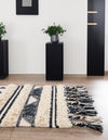 Sonoran Collection Area Rug - Montezuma Runner Navy Blue  lifestyle 129