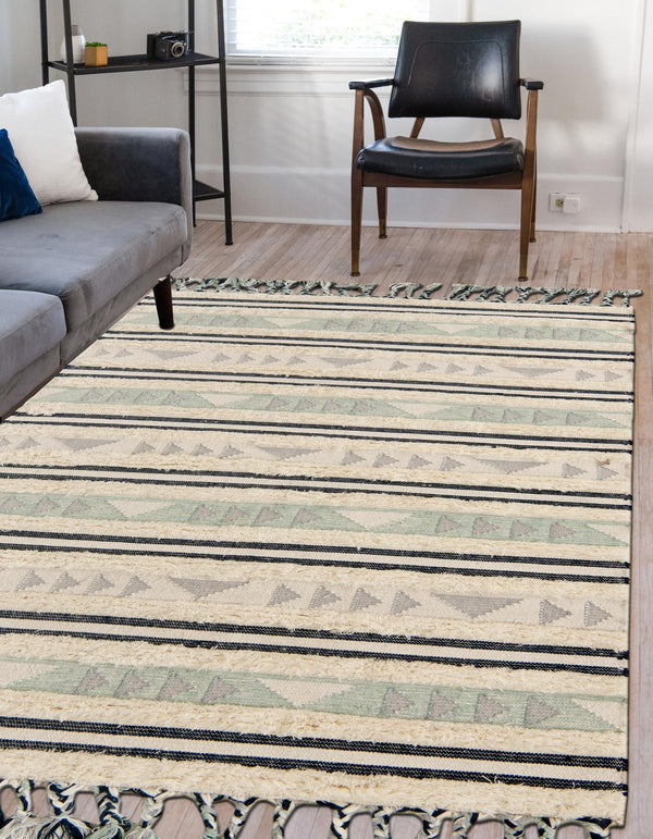 Sonoran Collection Area Rug - Montezuma Rectangle Aquamarine  lifestyle 14