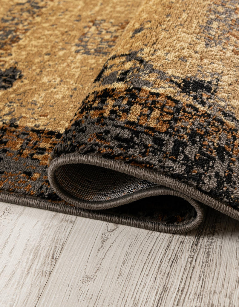Bistro Lounge Collection Area Rug -  Affogato Octagon Beige  lifestyle 35