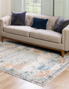 Mykonos Manor Collection Area Rug -  Tinos (Multi) Rectangle Multi  lifestyle 3