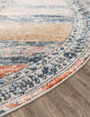 Mykonos Manor Collection Area Rug -  Tinos (Multi) Oval Multi  lifestyle 24