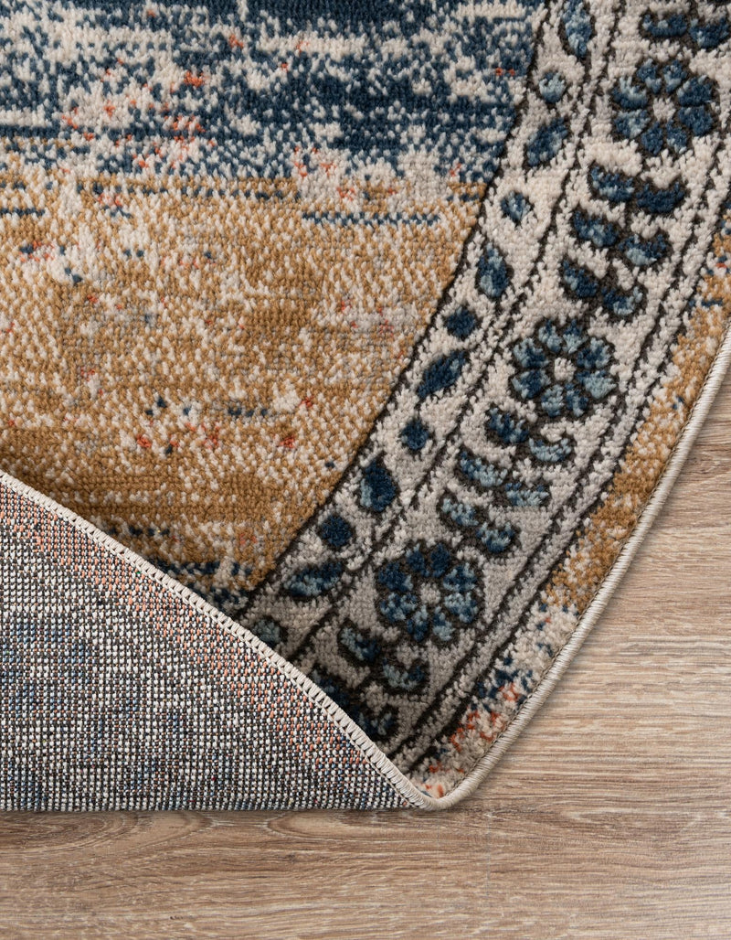 Mykonos Manor Collection Area Rug -  Tinos (Multi) Oval Multi  lifestyle 25