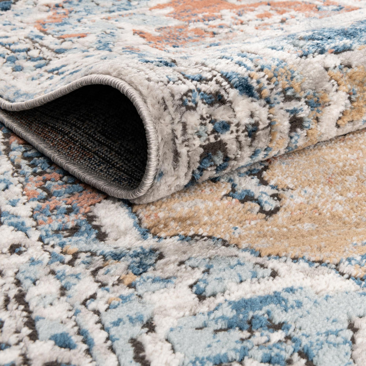 Mykonos Manor Collection Area Rug -  Tinos (Multi) Oval Multi  lifestyle 31