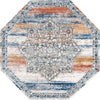 Mykonos Manor Collection Area Rug -  Tinos (Multi) Octagon Multi  lifestyle 14