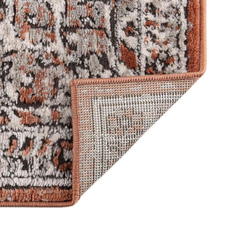 Mykonos Manor Collection Area Rug -  Tinos (Salmon Pink) Rectangle Salmon Pink  lifestyle 8
