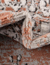 Mykonos Manor Collection Area Rug -  Tinos (Salmon Pink) Round Salmon Pink  lifestyle 39