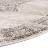 Mykonos Manor Collection Area Rug -  Tinos (Ivory) Round Ivory  lifestyle 39