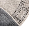 Mykonos Manor Collection Area Rug -  Tinos (Ivory) Round Ivory  lifestyle 49
