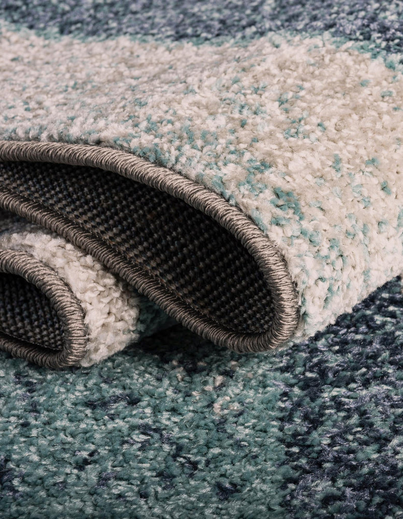 Autumn Meadow Collection Area Rug -  Emberglow Rectangle Blue Gray  lifestyle 14