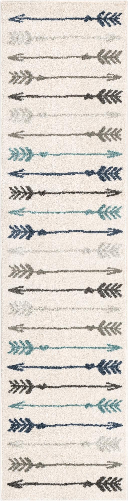 Autumn Meadow Collection Area Rug -  Junipervale Runner Ivory  lifestyle 75