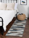 Autumn Meadow Collection Area Rug -  Duskridge Runner Blue Gray  lifestyle 28
