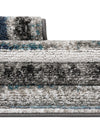 Autumn Meadow Collection Area Rug -  Duskridge Runner Blue Gray  lifestyle 61