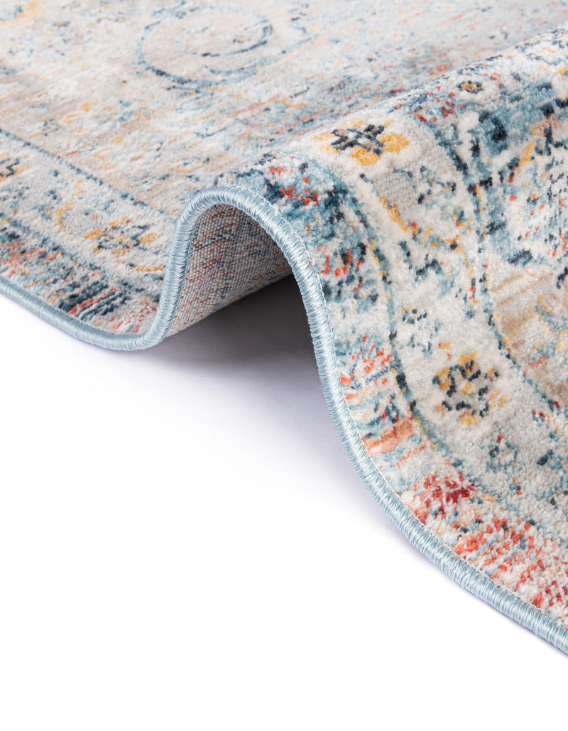 Coastal Haven Collection Area Rug - Seabreeze (Multi) Rectangle Multi  lifestyle 9
