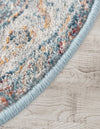 Coastal Haven Collection Area Rug - Seabreeze (Multi) Oval Multi  lifestyle 35