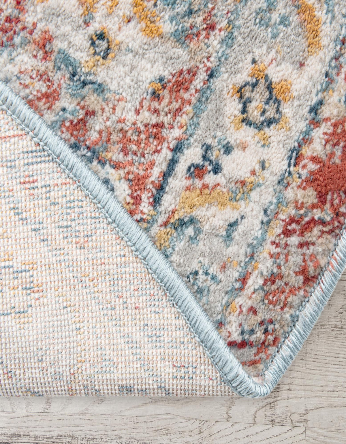 Coastal Haven Collection Area Rug - Seabreeze (Multi) Oval Multi  lifestyle 36