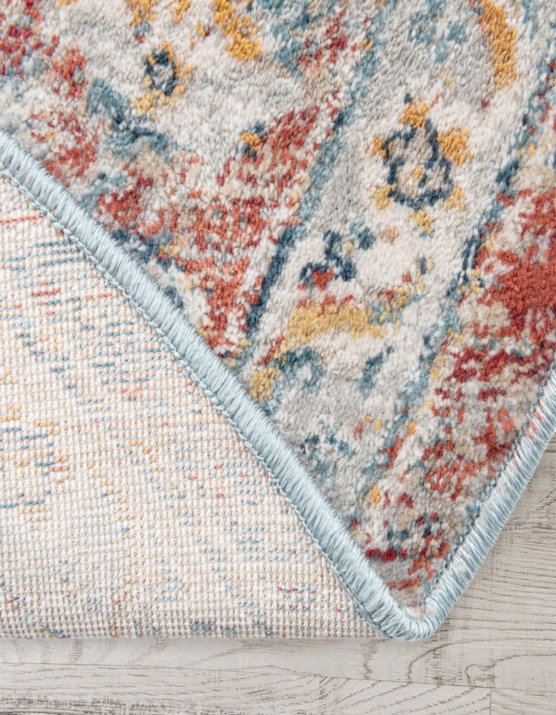 Coastal Haven Collection Area Rug - Seabreeze (Multi) Oval Multi  lifestyle 36