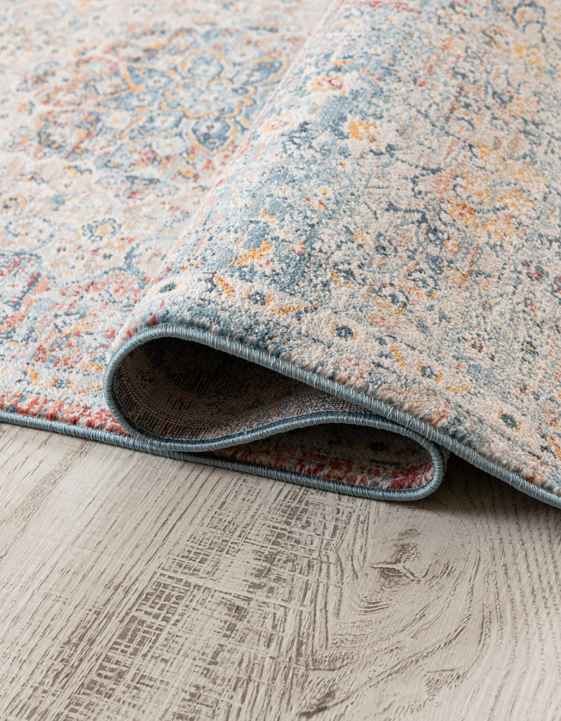 Coastal Haven Collection Area Rug - Seabreeze (Multi) Octagon Multi  lifestyle 31