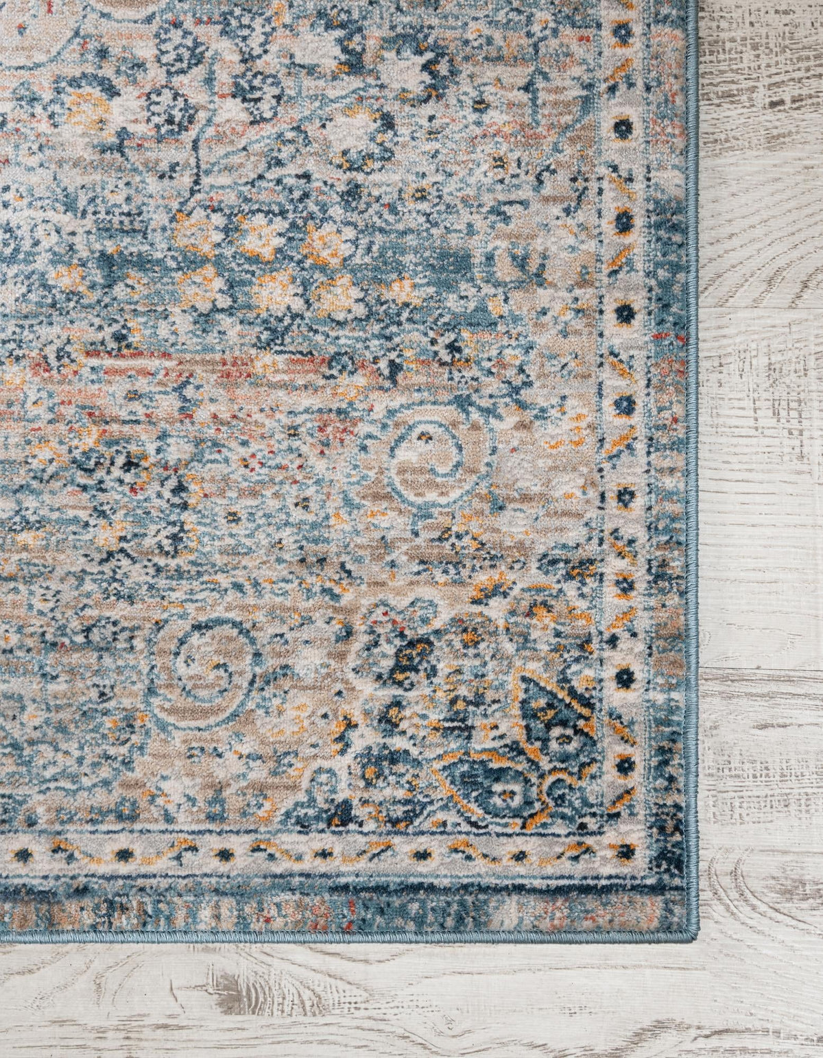 Coastal Haven Collection Area Rug - Seabreeze (Multi) Octagon Multi  lifestyle 33